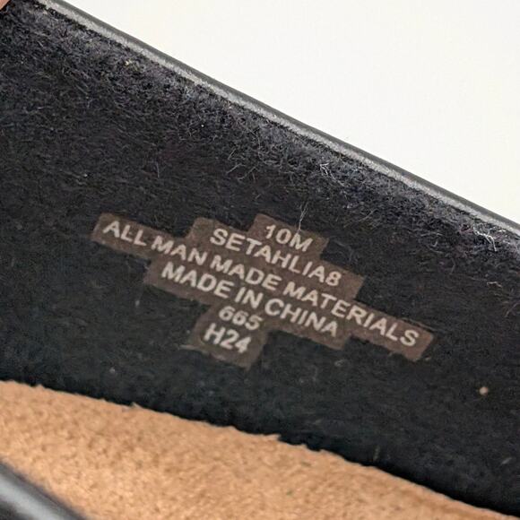 Easy Spirit Tahlia Slip-On Wedge Loafers Shoes Women's Black Size US10M EU40.5 - Picture 7 of 12